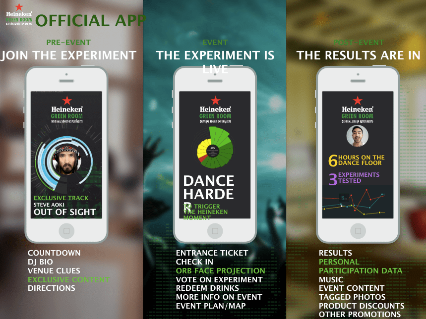 Heineken Arcade - See The Music - Mobile App