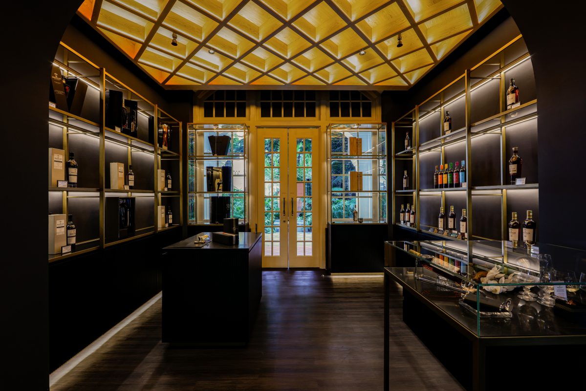 The Macallan Experience at Raffles Hotel Singapore - Whisky Retail Area