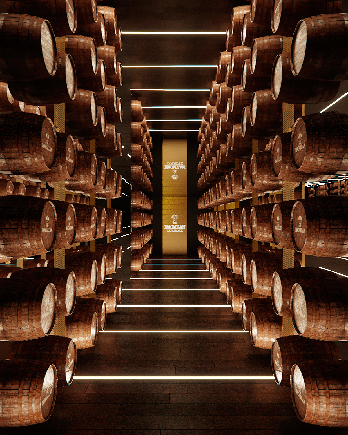 The Macallan Experience - APAC Activation - Cask Entry Tunnel