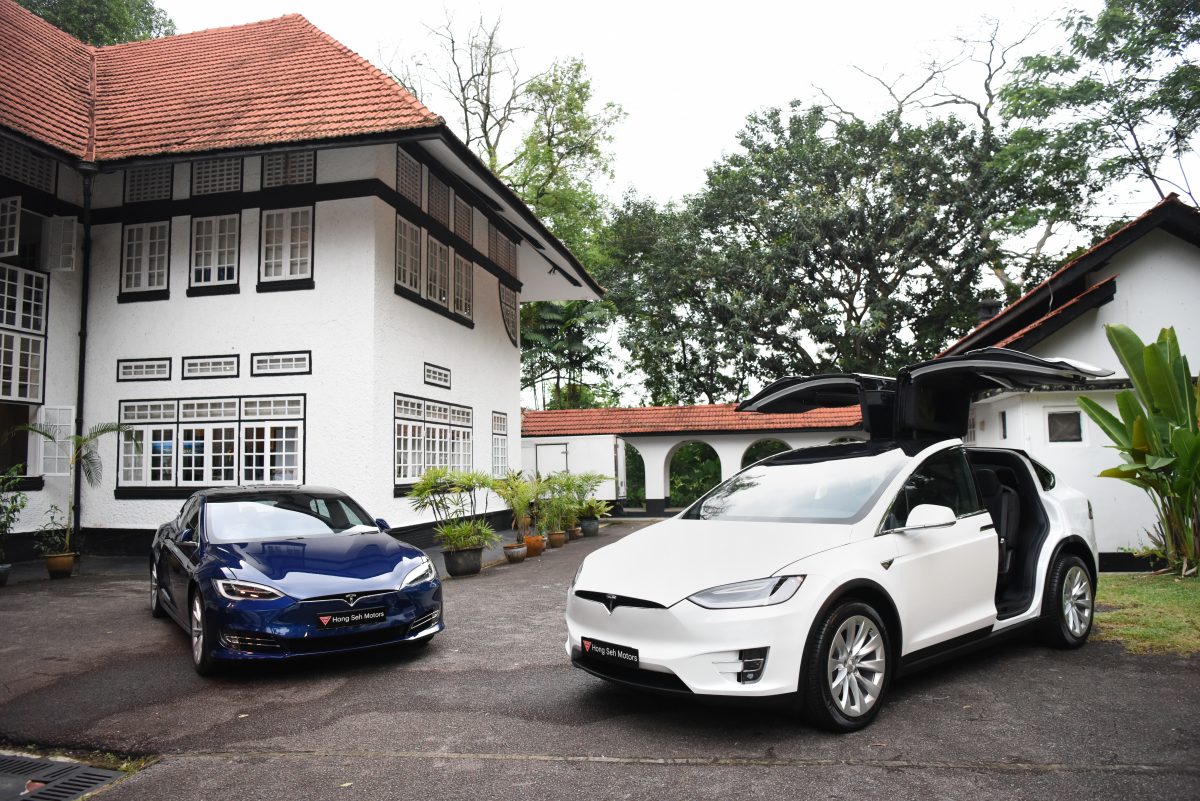 Opus by Prudential Launch Singapore - Tesla cars