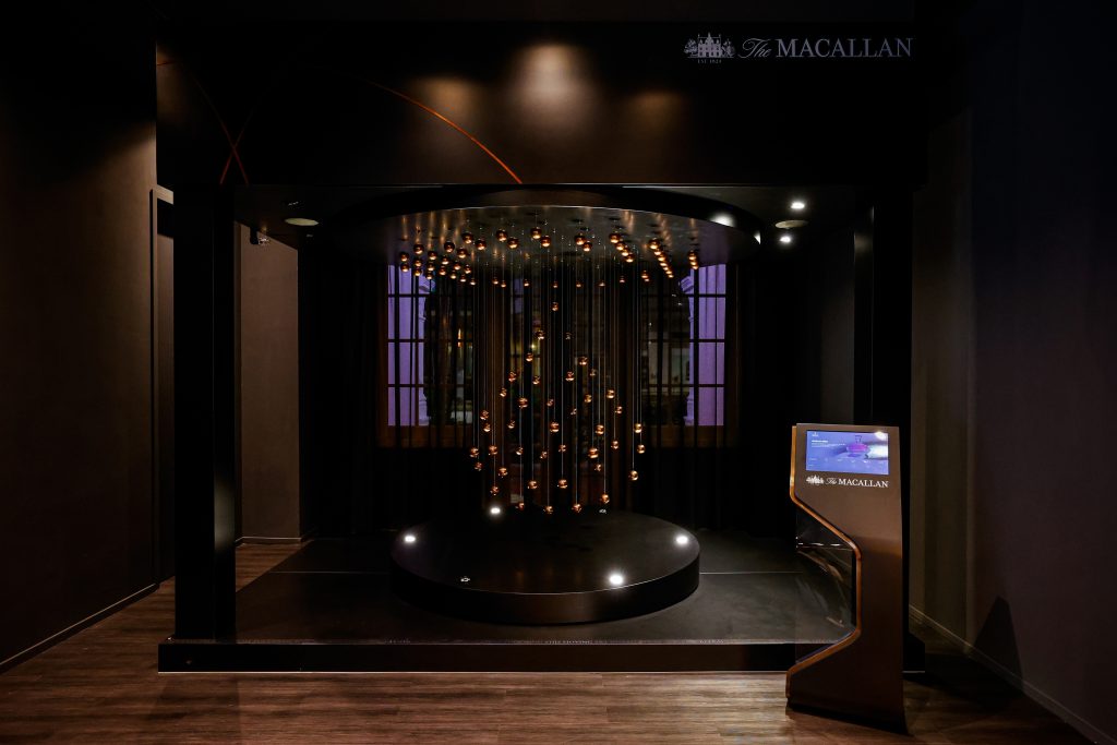 The Macallan Experience Singapore - Kinetic Art Installation by Rebel & Soul and FutureLabs