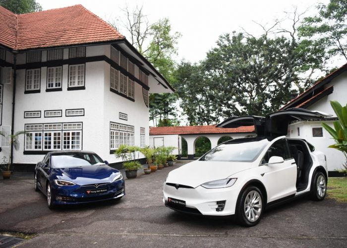 Opus by Prudential Launch Singapore - Tesla cars